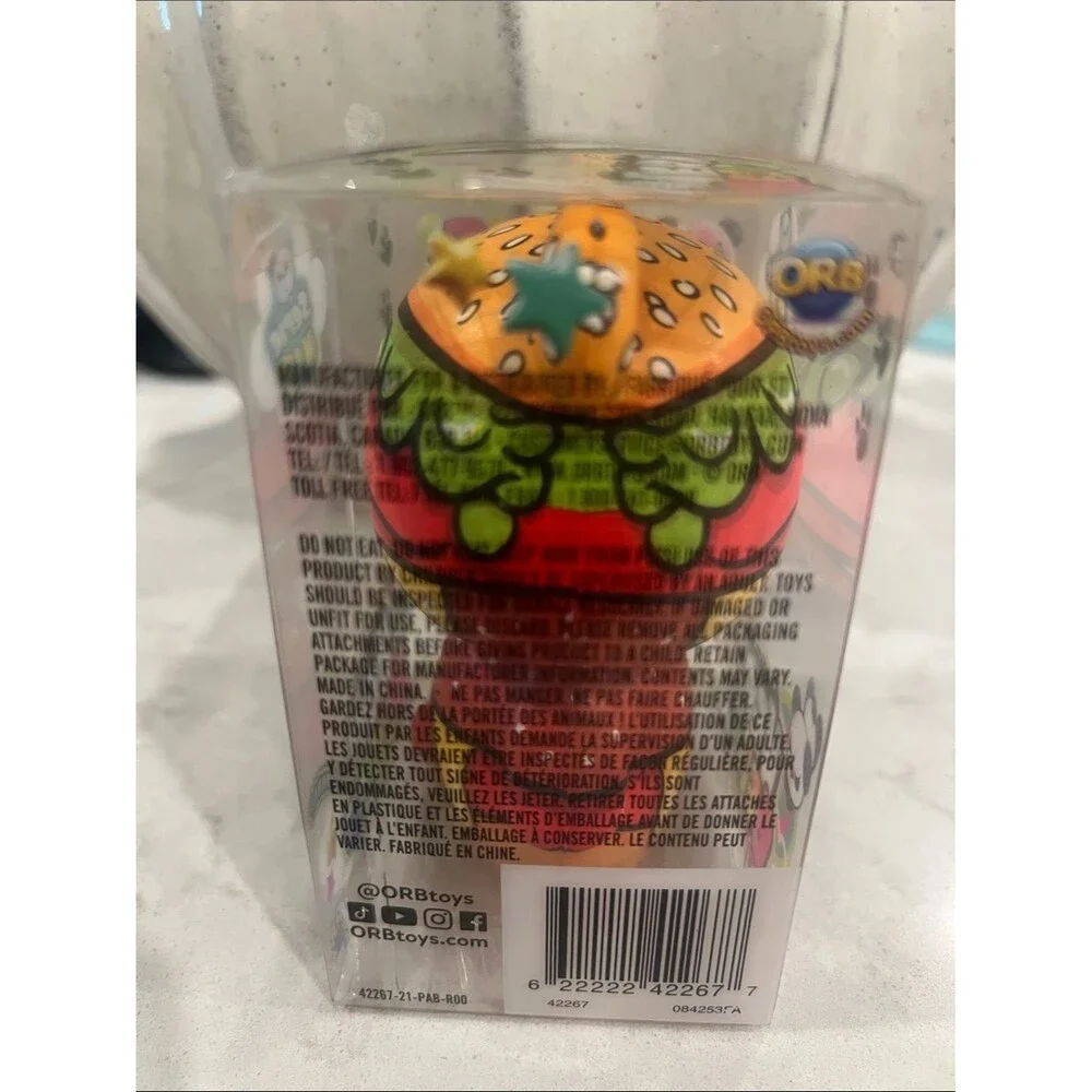 Orb Burger  Very Beary Ultra Squishy Toy